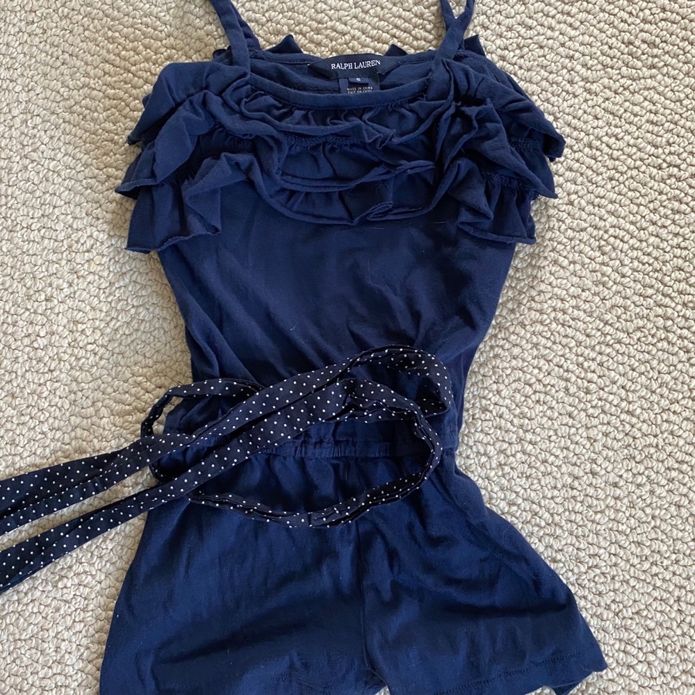 Ralph Lauren girls romper